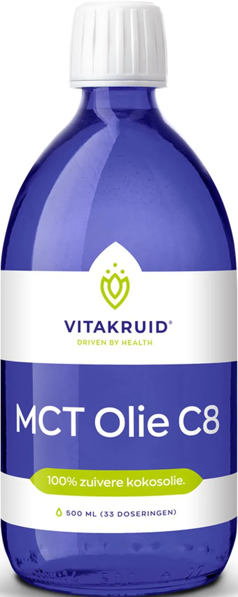 Vitakruid MCT Olie C8 500 ml