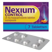 Nexium Control Tabletten 20mg Esomeprazo 7TB