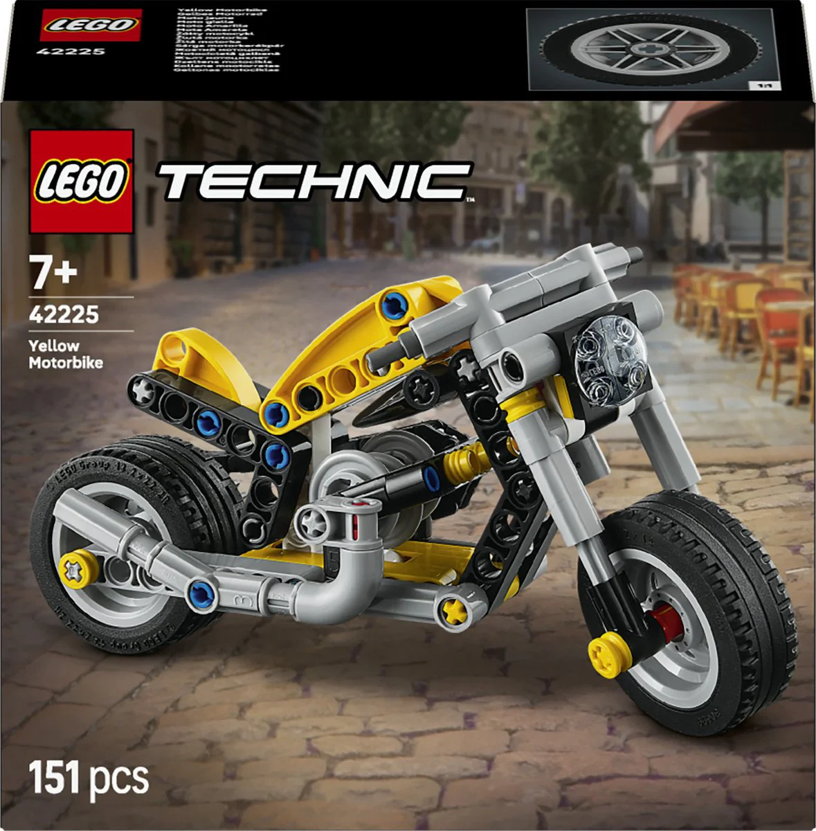 LEGO Technic Gele motor 42225