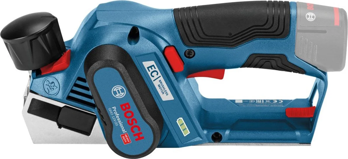 Bosch Professional PRO GHO 12V-20 Accu schaafmachine in L-Boxx - 06015A7002