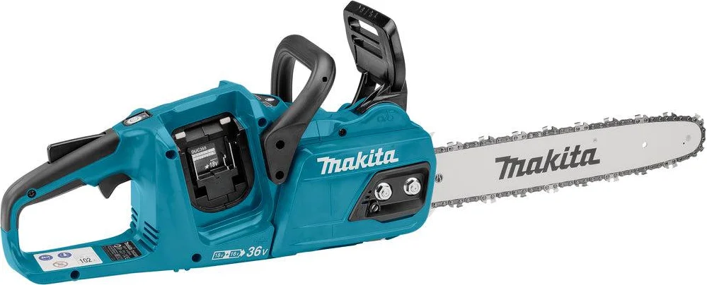 Makita DUC355PT2J Accu Kettingzaag 35cm 2x18V 5.0Ah met Mbox