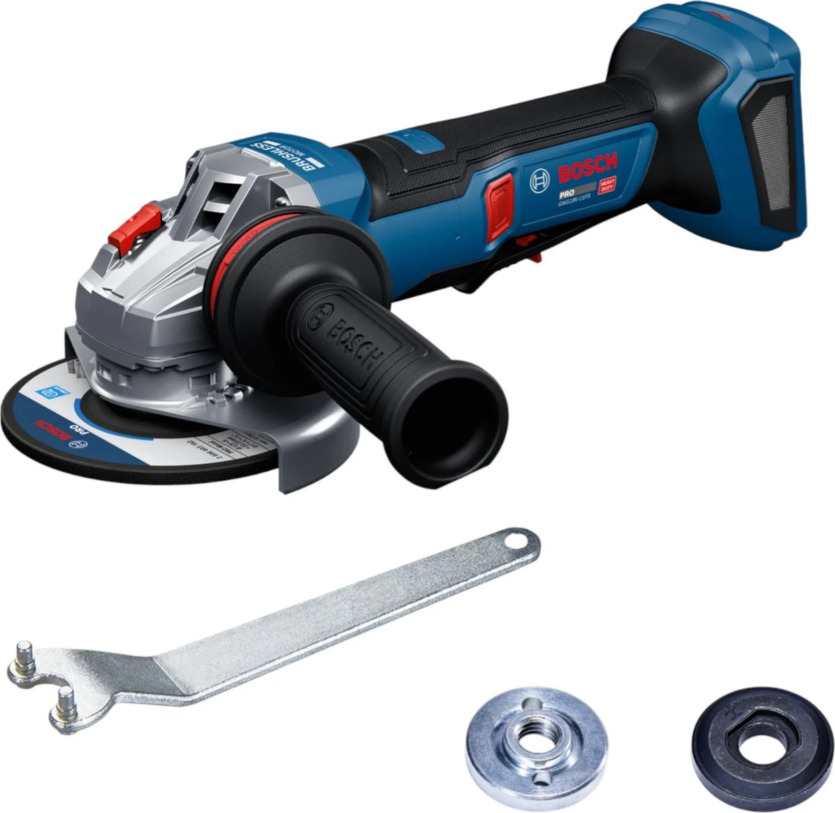 Bosch Professional PRO GWS 18V-11PS Accu haakse slijper 125mm 18V Basic Body - 06019N4300