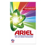 6x Ariel Waspoeder Color 25 Wasbeurten 1,375 kg