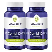 2x Vitakruid B12 Combi 10.000 met folaat 120 tabletten