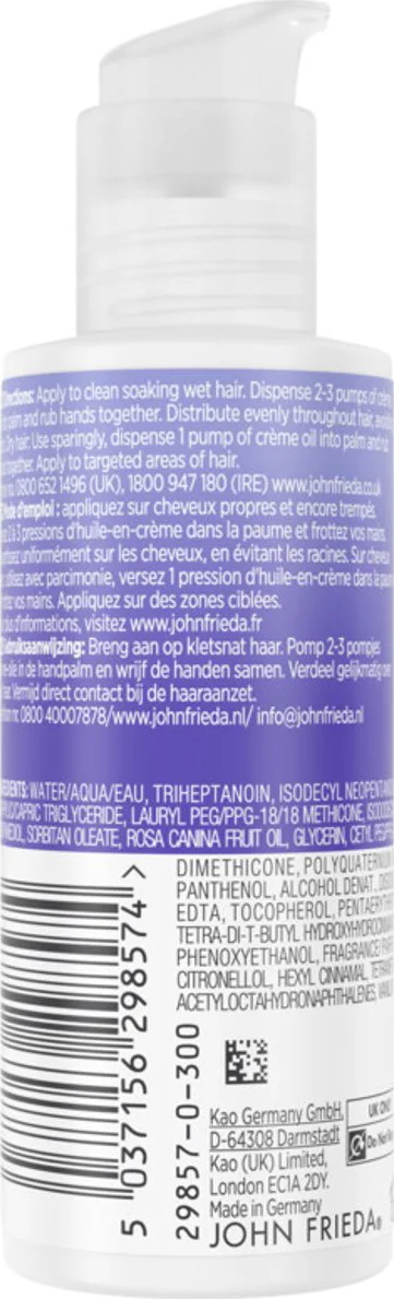John Frieda Frizz Ease Dream Curls Crème-Oil 100 ml