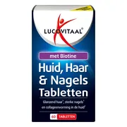 3x Lucovitaal Huid Haar Nagels met Biotine 60 tabletten