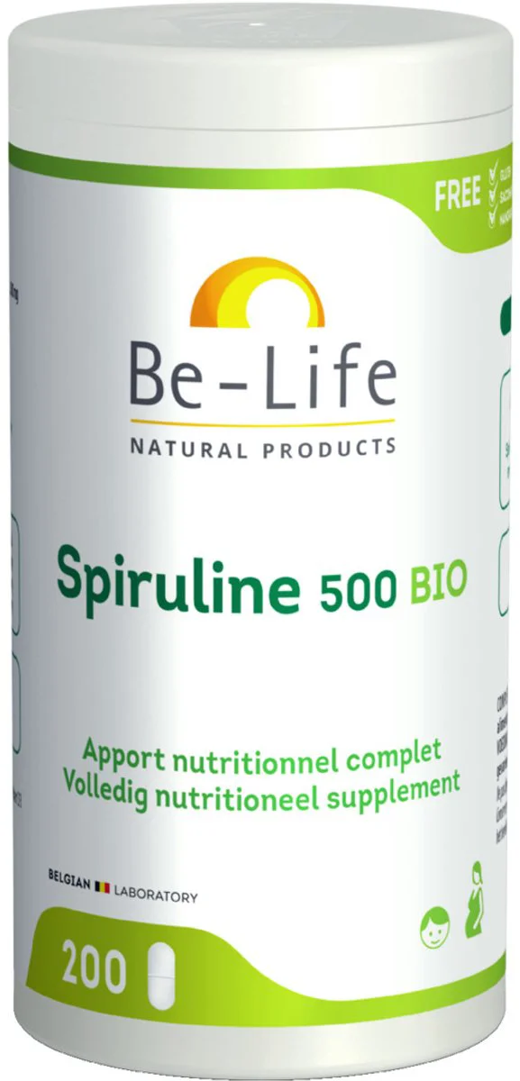 Be-Life Spiruline 500 Tabletten 200TB
