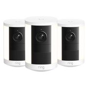 Ring Spotlight Camera 2e Generatie Batterij Wit 3-Pack