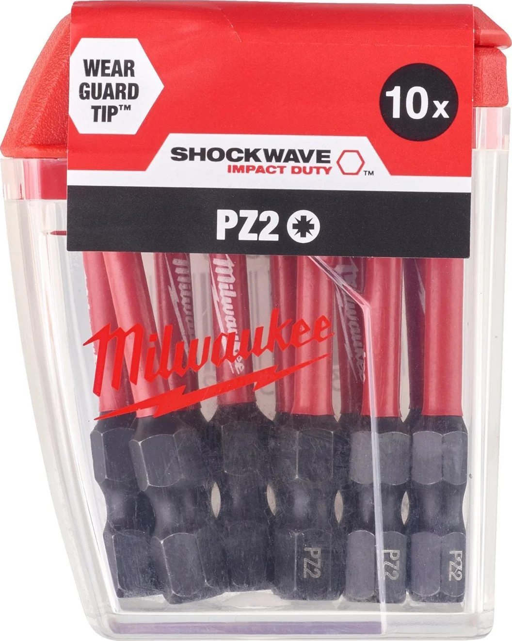 Milwaukee SHOCKWAVE™ IMPACT DUTY schroefbits PZ2 x 50 mm VE=10 - 4932430866