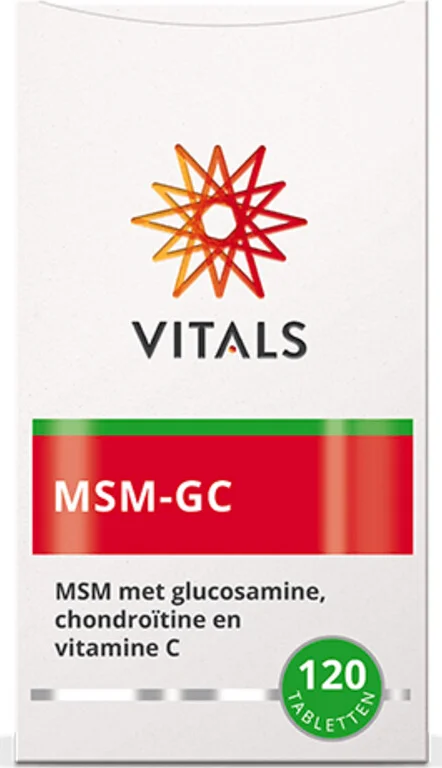 2x Vitals MSM-GC 120 tabletten