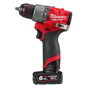 Milwaukee M12 FUEL™ FPD2-602X Compacte accu klop-/schroefboormachine 12V 6.0Ah in HD-Box - 4933479870