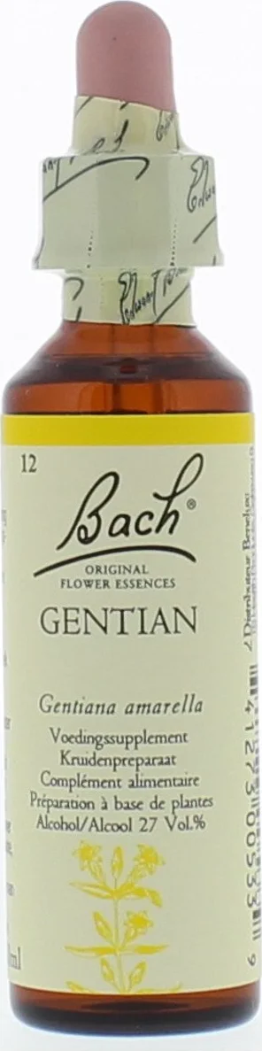 Bach Flower Remedies Gentiaan 12 20ML