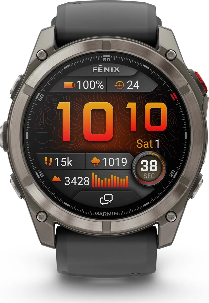 Garmin Fenix 8 Pro Grijs LTE 51 mm