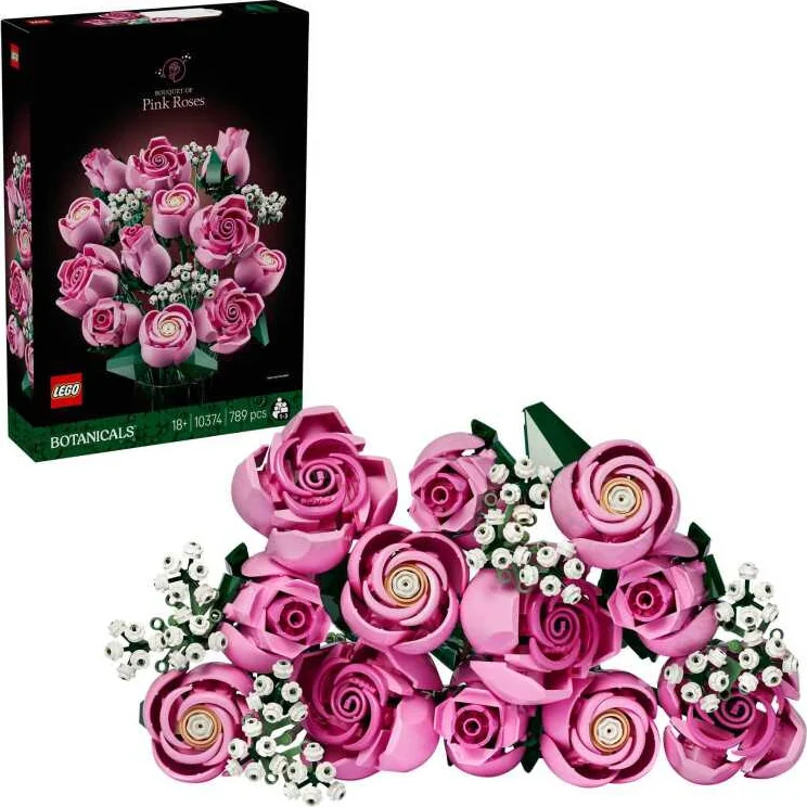 LEGO Botanicals Roze Rozenboeket - 10374