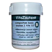 VitaZouten Compositum Basis Nr. 1-12 120TB