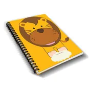 Ollie & Tigger kinderopvang dagboek, gastouder kinderdagverblijf dagboekje  Leeuw - baby - peuter - oppasboekje - opvangboekje - invulboek - ringband