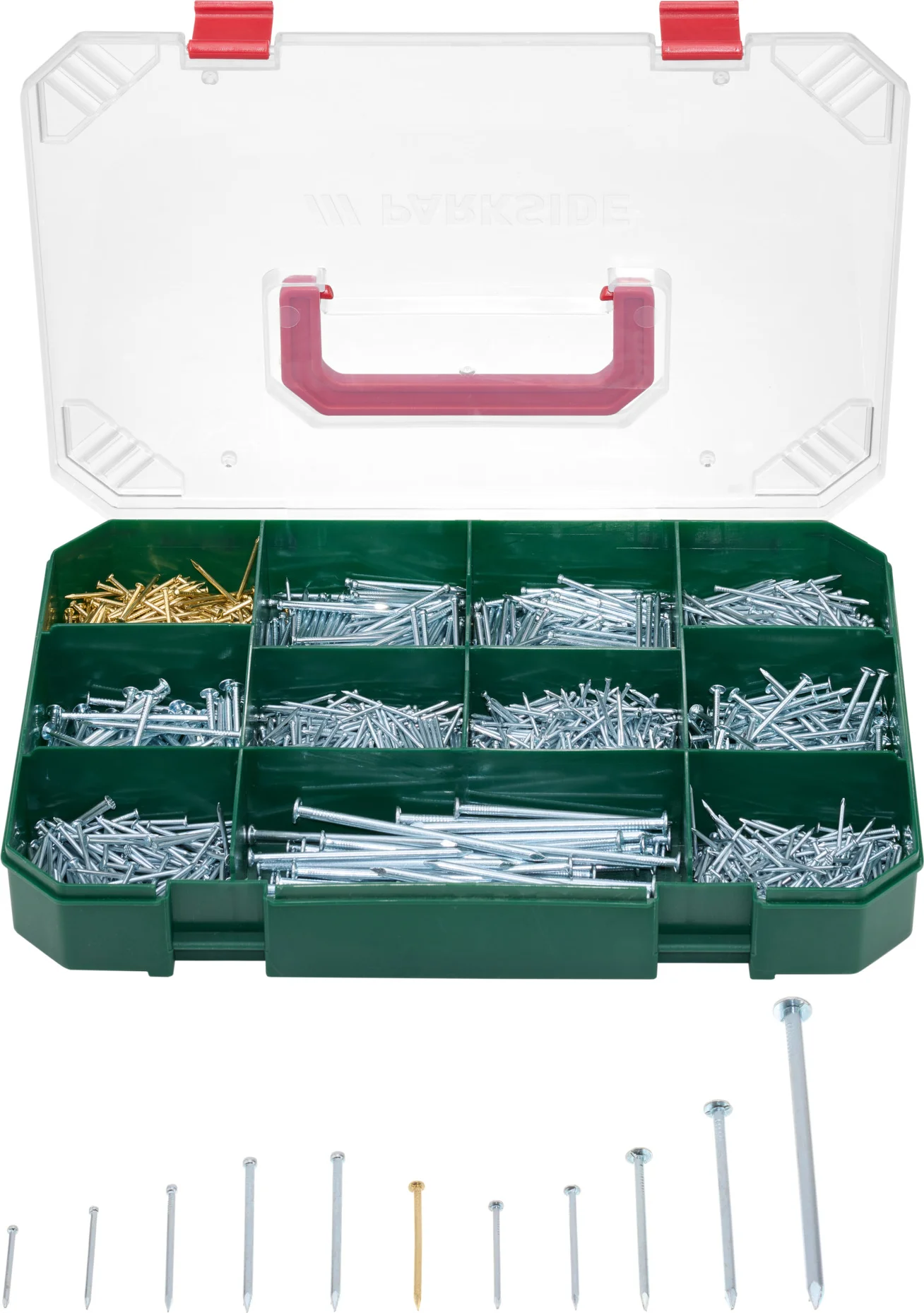 PARKSIDE Pluggen, haken en pluggen of spijkers (Spijkerassortiment)