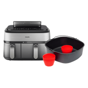 Philips 5000 Series Dual Basket NA555/00 + Bakmeesterset