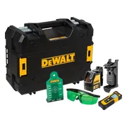 DeWALT DW0887100-1 Combiset: DW088CG Kruislijnlaser Groen + DWHT77100 Afstandsmeter