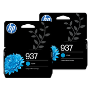 HP 937 Cartridge Cyaan (2 stuks)