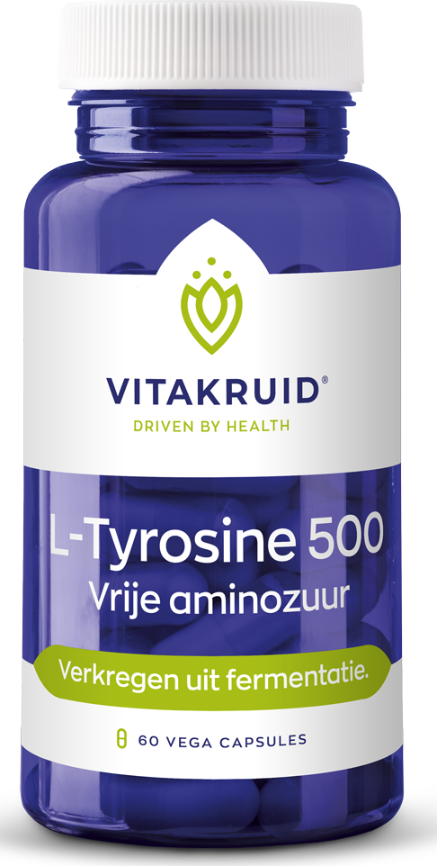 Vitakruid L-Tyrosine 500 mg 60 vegancapsules