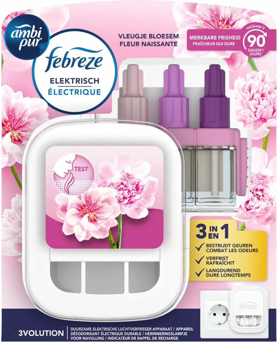 Ambi Pur 3volution Starterkit Vleugje Bloesem 20 ml