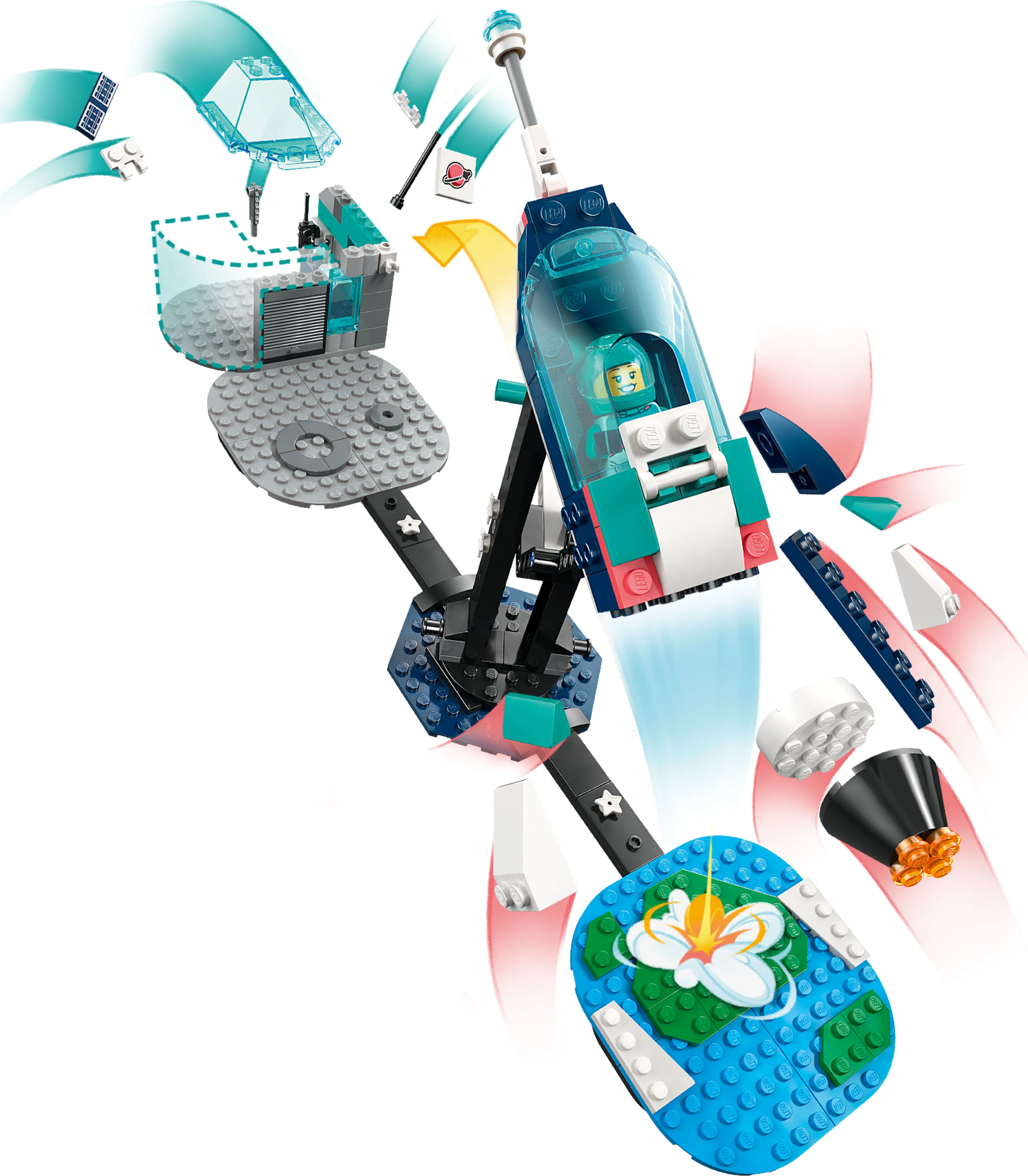 LEGO Natuurwetenschap en Techniek Maanmissie 45200
