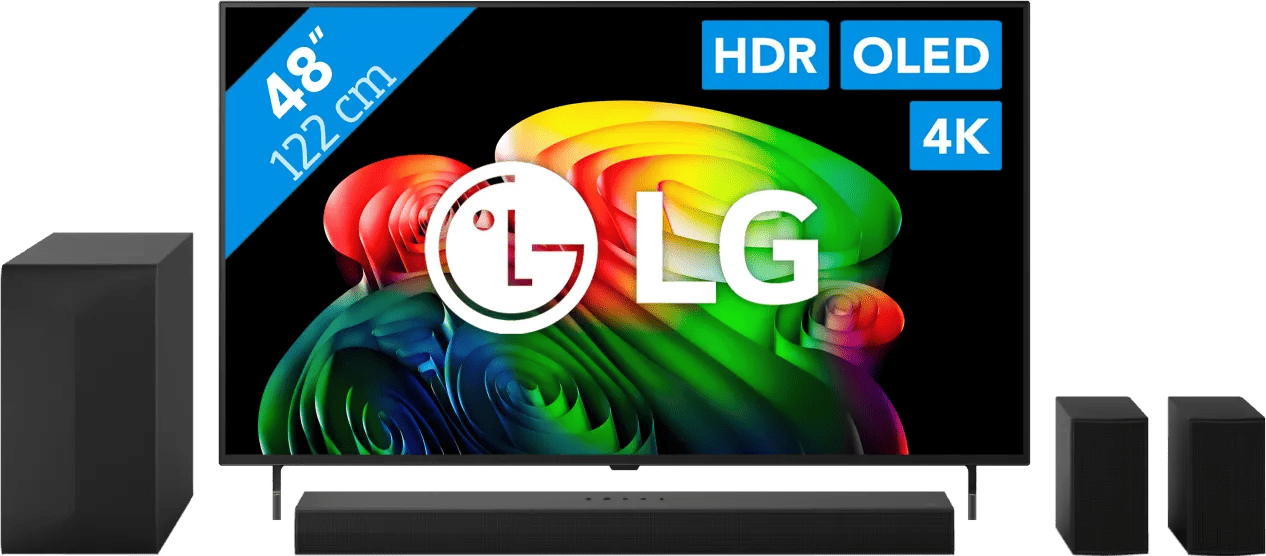 LG OLED 48" B6 (2026) + LG DS60TR