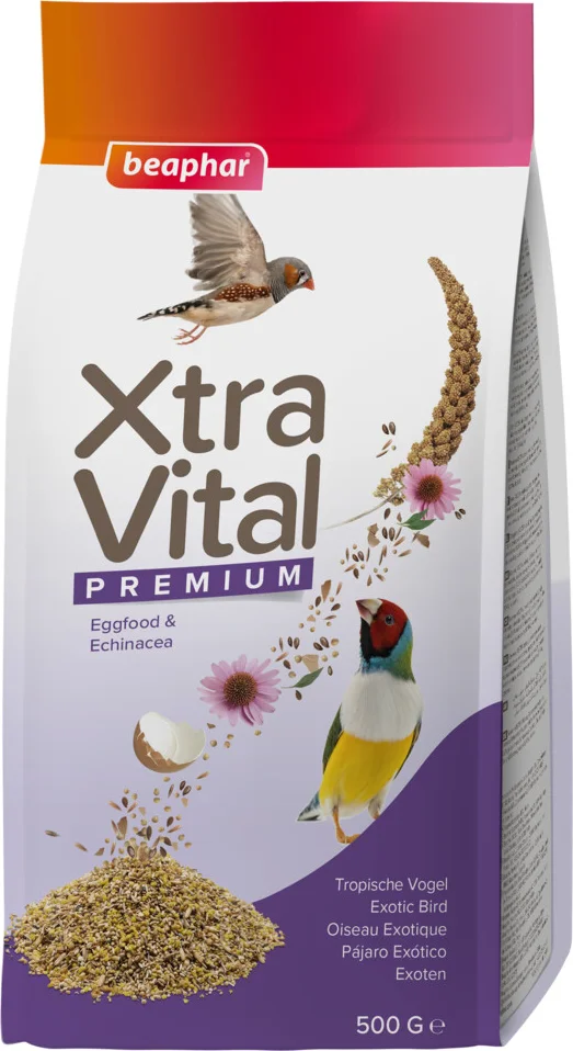 7x Beaphar XtraVital Tropische Vogels Tropische Vogels 500 gr
