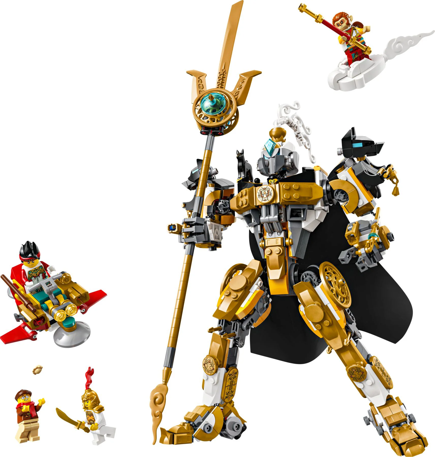 LEGO Monkie Kid Erlang's hemelse mecha 80065