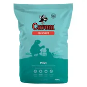 2x Cavom Hondenvoer Droog Compleet Midi 10 kg