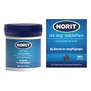 Norit Tabletten 125mg 180st