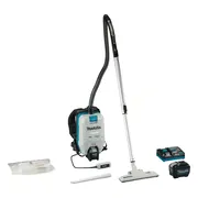 Makita VC008GL201 Accu rugstofzuiger voor schoonmaak XGT 40V Max 8.0Ah