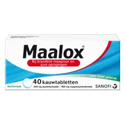 Maalox Kauwtabletten 40tb