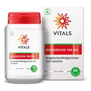 Vitals Magnesium Bisglycinaat 100mg Tabletten 60TB