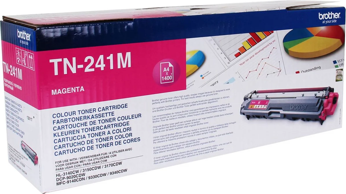 Brother TN-241 Toner Magenta