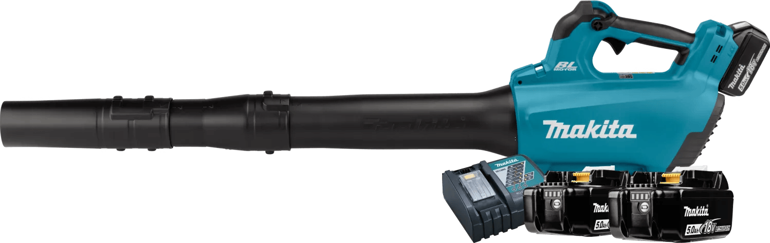 Makita DUB184Z 5,0 Ah Accu (2x) Starterspakket