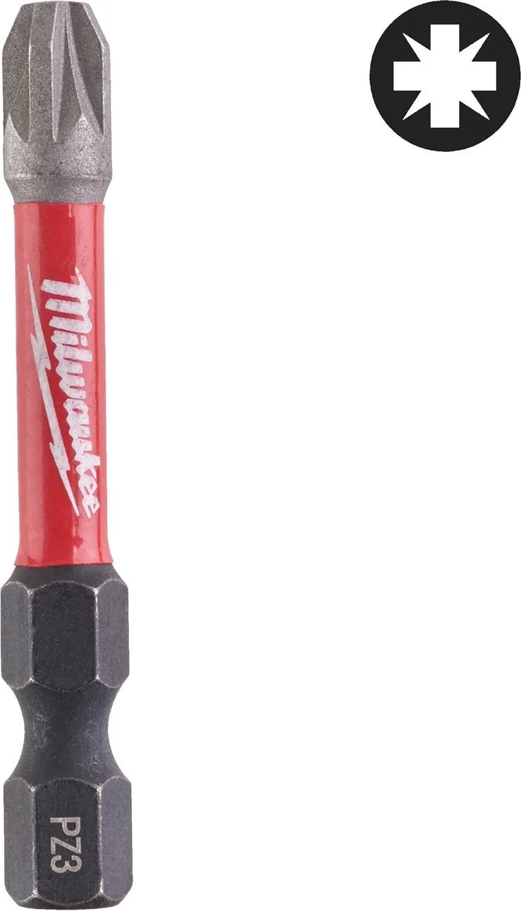 Milwaukee SHOCKWAVE™ IMPACT DUTY schroefbit PZ3 x 50 mm VE=1 - 4932430870
