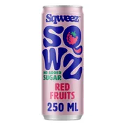 SQWZ Sqweez Red Fruits No Added Sugar 250ML
