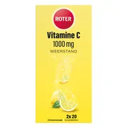 3x Roter Vitamine C Bruis 1000 mg Citroen 2 x 20 bruistabletten