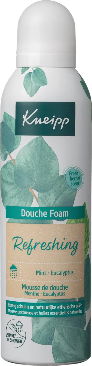 Kneipp Douche Foam Refreshing Mint Eucalyptus 200 ml