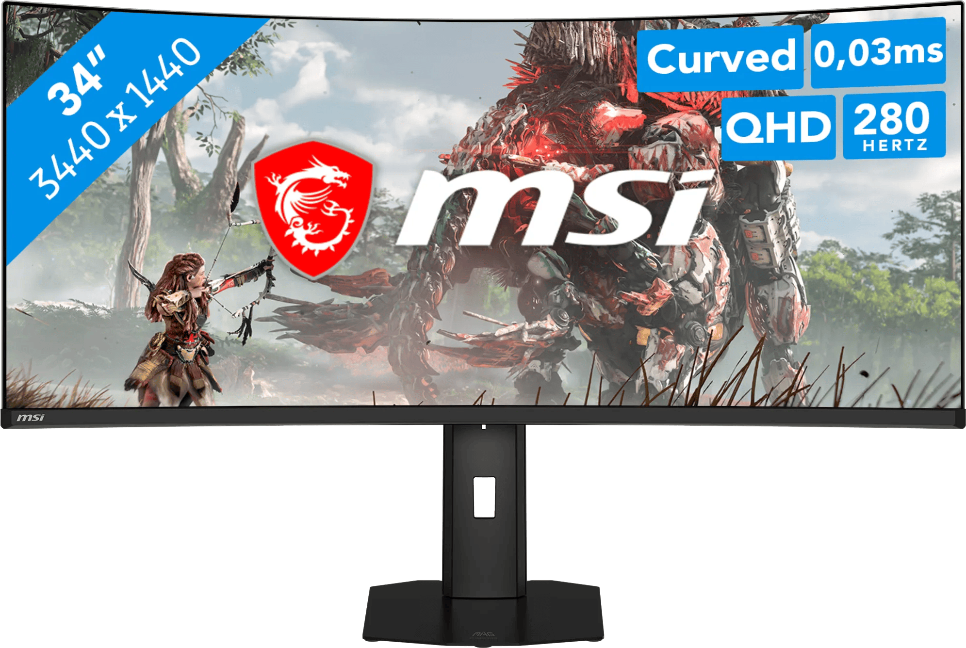 MSI MAG 341CQPDE X28 QD-OLED Curved