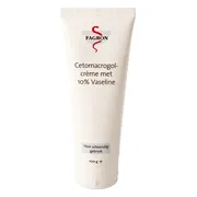 Fagron Cetomacrogolcrème met Vaseline 10% 100GR