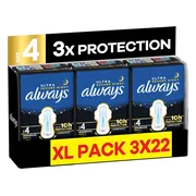 Always Maandverband Nacht Maat 4 66 stuks