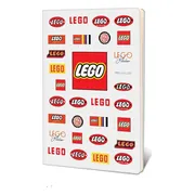 Journal met LEGO logoprint