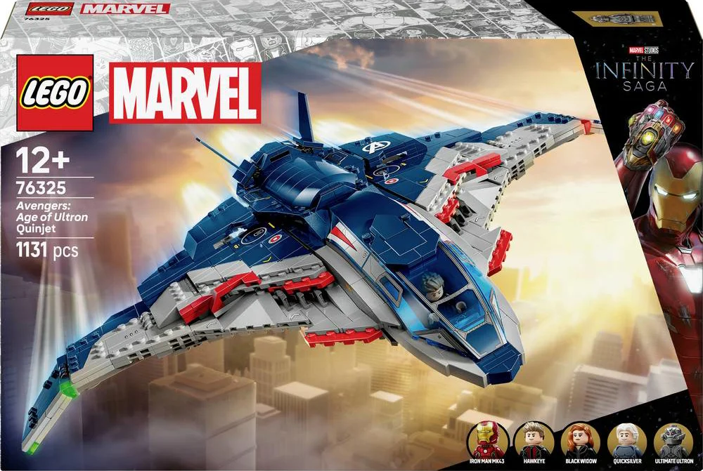 LEGO Marvel Avengers: Age of Ultron Quinjet 76325