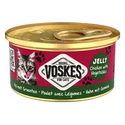 Voskes Kattenvoer Nat Gelei Kip & Groenten 85 gr