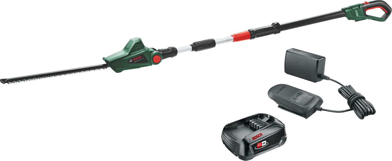 Bosch UniversalHedgePole 18 + POWER FOR ALL 18V 2,5 Ah Accu Set
