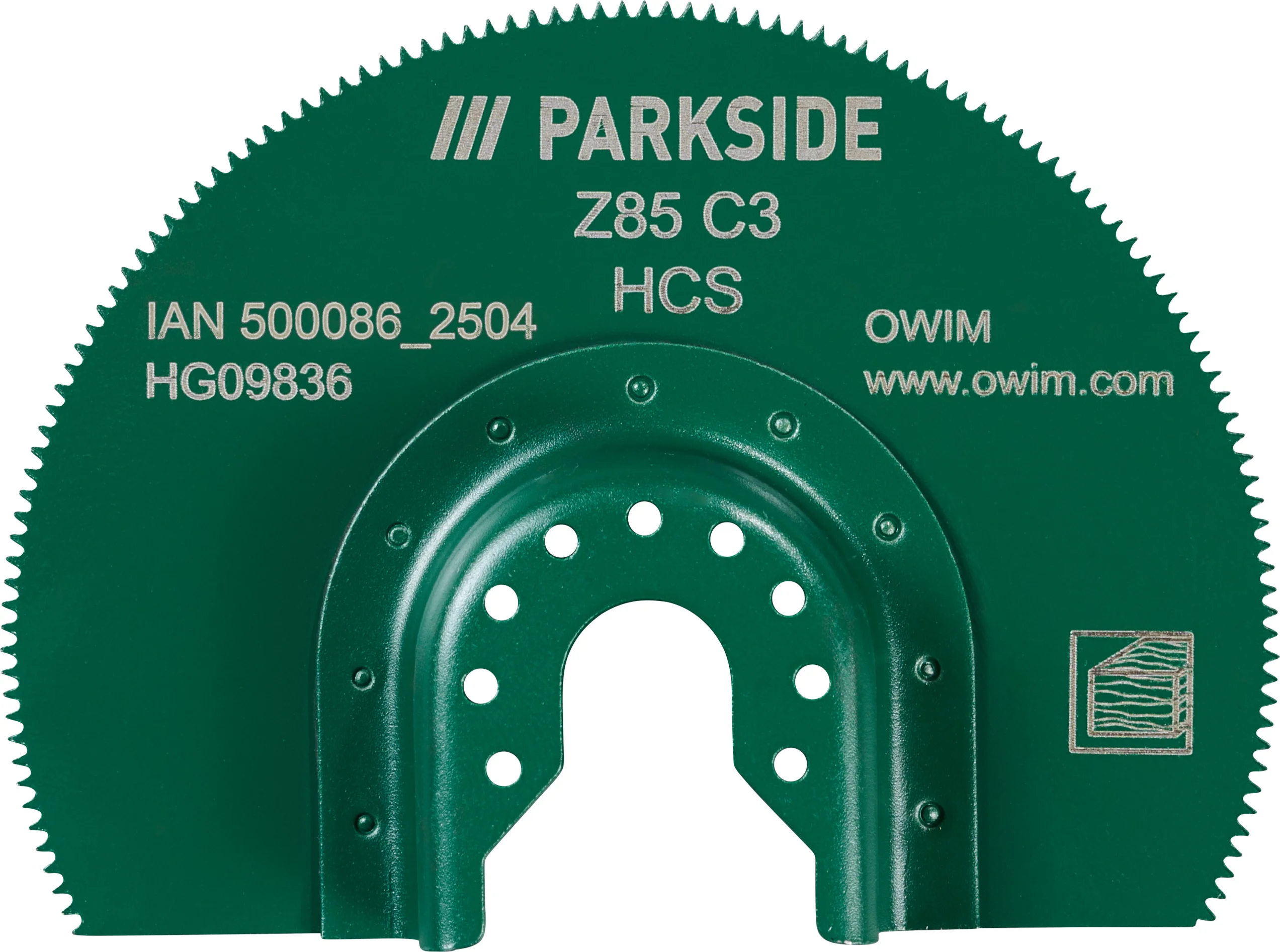 PARKSIDE Multitool accessoires (HCS segmentzaagblad Z85)