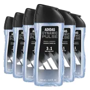 6x Adidas Shower Gel Dynamic Pulse 250 ml